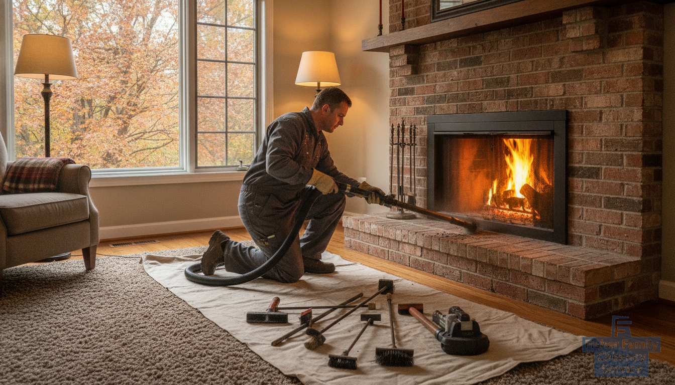 Why Every Matthews Homeowner Needs an Annual Chimney Sweep Before Winter